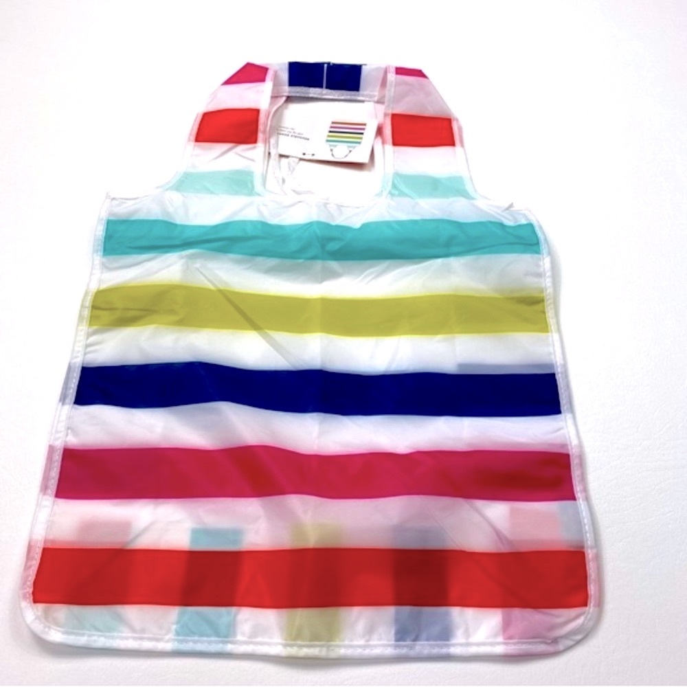 NEW Kate Spade Striped Nylon Reusable Tote